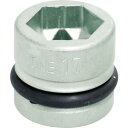 【SALE価格】TONE インパクト用ショートソケット 17mm ( 4NV-17SS ) TONE(株)