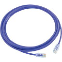 PANDUIT カテゴリ6A細径パッチコード 5m 紫 ( UTP28X5MVL ) パンドウイットコーポレーション