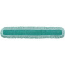 ラバーメイド モップ モッピングシステム マイクロファイバーフリンジ付き 乾拭き用 グリーン 縦228×横1321mm ( Q449 ) ニューウェルブランズ・...