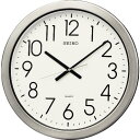 SEIKO クオーツ掛時計 防湿・防塵型オフィスクロック 直径444×44 金属枠 ( KH407S ) セイコーウオッチ(株)クロック(3)