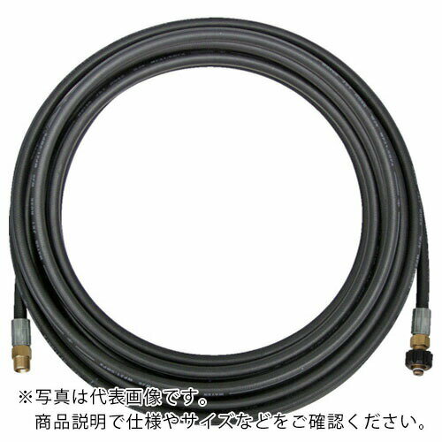 Asada 1/4延長用高圧ホース 8/60・8.5/60用 10m Qカプラ ( R10602 ) アサダ(株)