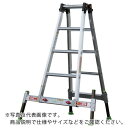 NAKAO アウトリガー内蔵4脚伸縮式 兼用脚立 ダン吉 H=1500 D-150 ( D150 ) (株)ナカオ