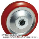 ヨドノ　プレス金具用　赤ゴム車輪　100 ( RW100 ) （株）ヨドノ