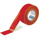 【SALE価格】TRUSCO ラインテープ 屋内用 幅50mmX長さ50m レッド ( TLT-50EAR ) トラスコ中山(株)