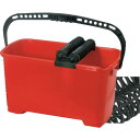 K/H 床洗浄バケツセット OPTIMUM 22L 赤 すすぎローラー付 ( 505543 ) KRONEN HANSA社(3)