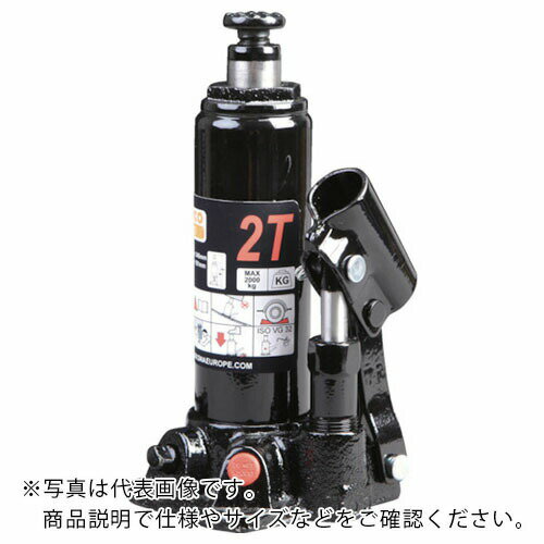 【SALE価格】バーコ　油圧ジャッキ　ボトルジャッキ　揚力60kN（6t）　ストローク197mm ( BH4S6 ) スナップオン・ツールズ（株）