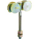 DAIKEN 3号ドアハンガー用ベアリング複車 フレキシブルタイプ ロングボルト仕様2 ( 3-4WH-BN-2LB ) (株)ダイケン