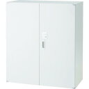 TRUSCO ユニット型壁面書庫 両開き 上置き・下置き両用 H1050 ダイヤル錠 ホワイト ( UHW-11D ) トラスコ中山(株)