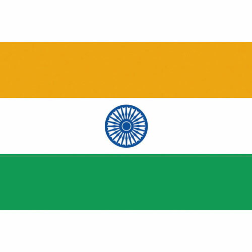 東京製旗　国旗No．2（90×135cm）　インド ( 426128 ) 東京製旗（株）