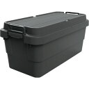 TRUSCO トランクカーゴ フラット天板仕様 70L 黒 ( BLKCF-70 ) トラスコ中山(株)