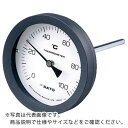 佐藤 バイメタル式温度計 BM−T−100P 0〜100℃ 100L （2080−14 BM-T-100P-5 ( BMT100P5 ) （株）佐藤計量器製作所