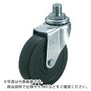 ユーエイ ねじ込み式 自在 キャスター ゴム 車輪径50mm Lタイプ LT型 ネジ寸法W3/8×14山数16 ( LT-50R-W3/8-14 ) (株)ユーエイ キャスター事業部 【メーカー取寄】