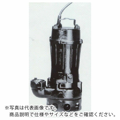 寺田　汚物用水中ポンプ　　5．5kw　全揚程18．0m　50Hz TCN6-555H 50HZ ( TCN6555H ) （株）寺田ポンプ製作所