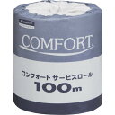 クレシア トイレットペーパー コンフォートサービスロール100m ( ...(4)