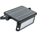 NICHIDO ソーラーLEDセンサーライト エコフラッシュ10W ( SOL-10PIR-60K ) 日動工業(株)