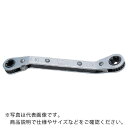 コーケン ラチェットスパナ（オフセット） 対辺E10×E12mm 103KT-E10XE12 ( 103KTE10XE12 ) （株）山下工業研究所