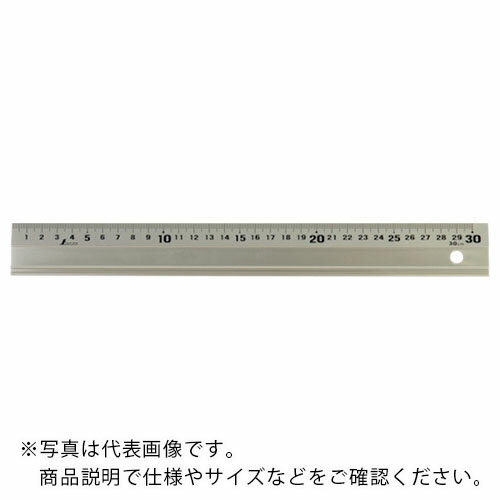 シンワ　アルミ直尺　アル助30cm　シャンパンゴールド　 ( 65417 ) シンワ測定（株）