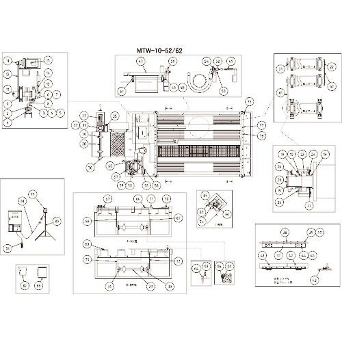 ツルミ ロール駆動チェーン 801-16701033-9 ( 801167010339 ) （株）鶴見製作所