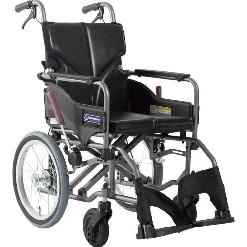 カワムラ 【非課税】 アルミ製標準型介助用車いすKMD-