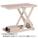 ビシャモン テーブルリフト ちびちゃんシリーズ フットスイッチ 均等荷重100kg 揚程400mm ( X10BF ) （株）スギヤス