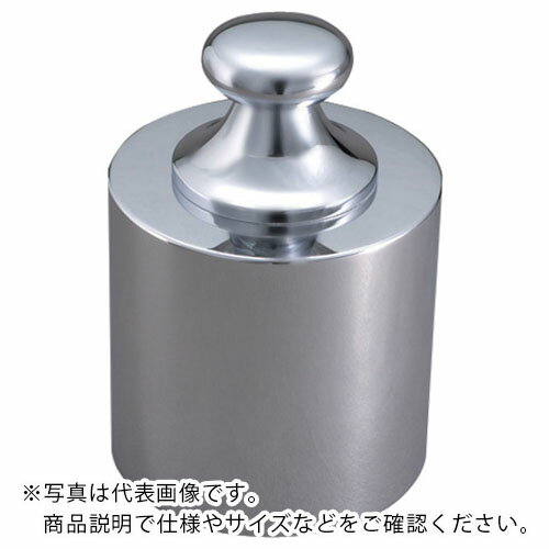 ViBRA :基準分銅型円筒分銅(黄銅クロムメッキ) 2KG F2級 ( F2CBB-2K ) 新光電子(株) 【メーカー取寄】