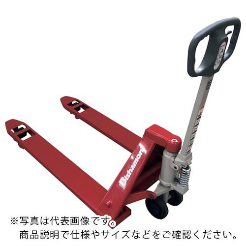 ビシャモン　ハンドパレットトラック　低床式　均等荷重1100kg　フォーク長さ1220mm×幅153×間隔214mm BM11E-L65 ( BM11EL65 ) （株）スギヤス