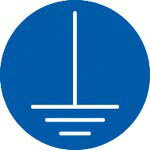 IM アースラベルφ16 ( AAG-4 ) (株)アイマーク