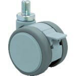 東海 ねじ込み双輪キャスター 50径 自在S付 M12x1.75 ( F050N12S ) 東海キャスター(株)