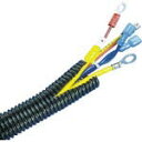 PANDUIT コルゲートチューブ ポリエチレン スリット付き 黒 内径7.2mm 30.48m ( CLT25F-C20 ) パンドウイットコーポレーション