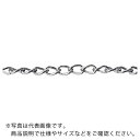 TRUSCO 鉄クロームマンテルチェーン 1.6mm×2m ( TIS16N-2M ) トラスコ中山(株)
