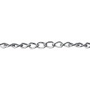 TRUSCO 鉄クロームマンテルチェーン 2.0mm×1m ( TIM20-1M ) トラスコ中山(株)