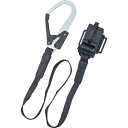【SALE価格】タジマ 胴ベルト用ランヤード ヒラロープ縦型L1 ( B1FR150-TL1BK ) (株)TJMデザイン