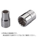 【SALE価格】TOP ソケットレンチ用ソケット 差込角9.5mm 対辺13mm ( S-313 ) トップ工業(株)