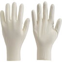TRUSCO 使い捨て天然ゴム極薄手袋 Mサイズ (100枚入) ( DPM-5498 M (100マイイリ) ) トラスコ中山(株)