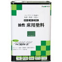 【SALE価格】アトムペイント 油性コンクリート床用 フロアトップ 14L #10ディープグリーン ( 00001-02331 ) アトムサポート(株)