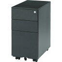 TRUSCO スリムワゴン 300X500X600 ブラック ( TSW356-BK ) トラスコ中山(株)