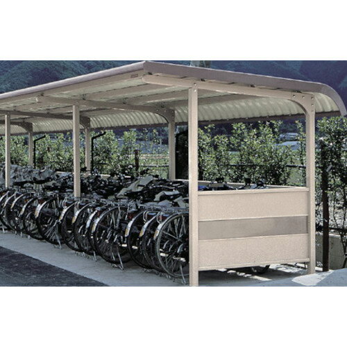 ヨドコウ ヨド自転車置場 YOKR-240-5 002 2連棟 ( YOKR-240-5-2X1 ) (株)淀川製鋼所 【メーカー取寄】