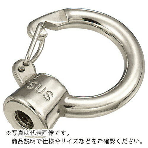 水本 ステンレス フックアイナット 捻子径M-12 (1個入) ( B-3040 ) (株)水本機械製作所 【メーカー取寄】