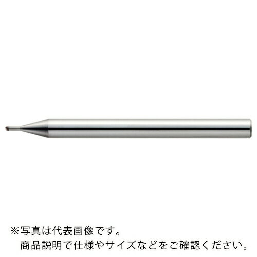 ユニオンツール 2枚刃CBNハイグレードロングネックボールR0.2×有効長0.5×刃長0.32×全長50 ( CBN-LBF2004-005 (260-7048...