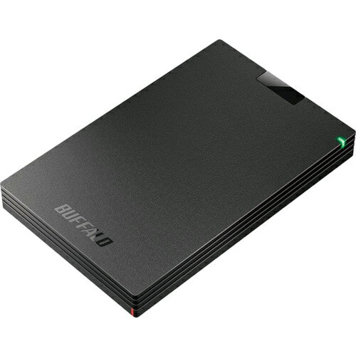 バッファロー　ミニステーション　USB3．1（Gen．1）対応　ポータブルHDD　スタンダードモデル　ブラック　1TB HD-PCG1.0U3-BBA ( HDPCG1.0U3BBA ) （株）バッファロー