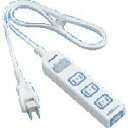 【SALE価格】Panasonic 延長コード ザ・タップX 一括防水スイッチ付 4個口 2mコード付 ( WHA25242WKP ) パナソニック(株)エレクトリックワークス社(2)