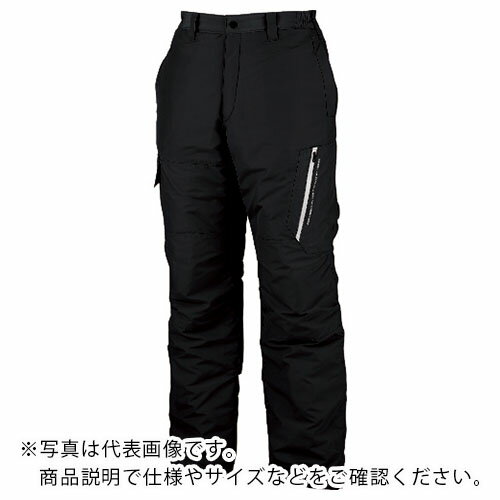 XEBEC 防寒パンツ ブラック ( 120-90-LL ) (株)ジーベック