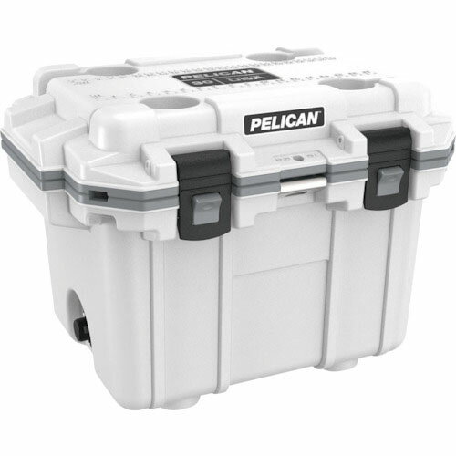 【SALE価格】PELICAN 30QT エリートクーラー ホワイトXグレー 30Q-1-WHTGRY ( 30Q1WHTGRY ) PELICAN PRODUCTS社