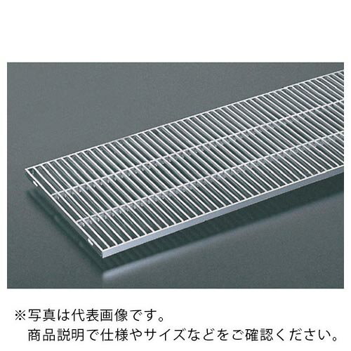 奥岡 ステンレス製 側溝用 グレーチング 本体幅150×高さ20 P10 ノンスリップ ( OSG4-NS 20-10H-P10 ) (..