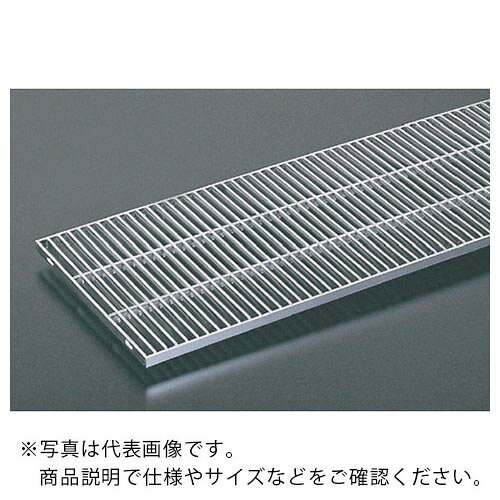 奥岡 ステンレス製 側溝用 グレーチング 本体幅200×高さ20 P25 ノンスリップ ( OSG4-NS 20-15D-P25 ) (株)奥岡製作所 【メーカー取寄】