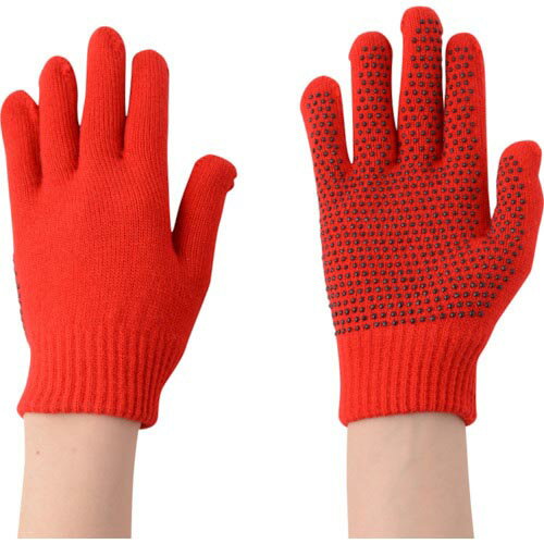 勝星 のびのび滑り止め手袋 赤 ( 371517 ) 勝星産業(株)