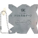 TRUSCO ドリル刃先ゲージ ( TG-A ) トラスコ中山(株)