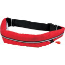 OCEANLIFE 手動膨張式ウエストタイプ 小型船舶用ライフジャケット レッド TYPE A ( WR-3-RD ) (株)オーシャン・ライフ