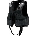 OCEANLIFE 小型船舶用ライフジャケット ブラック TYPE D ( BW-2003-D-BK ) (株)オーシャン・ライフ 【メーカー取寄】