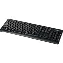 【SALE価格】BUFFALO 無線2.4GHz フルキーボード ブラ...(4)